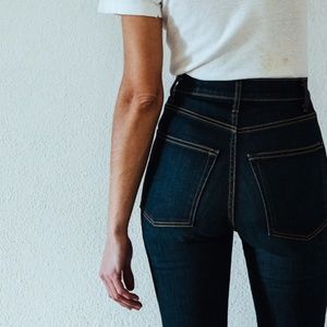 High Rise Elizabeth Indigo Rinse Jeans